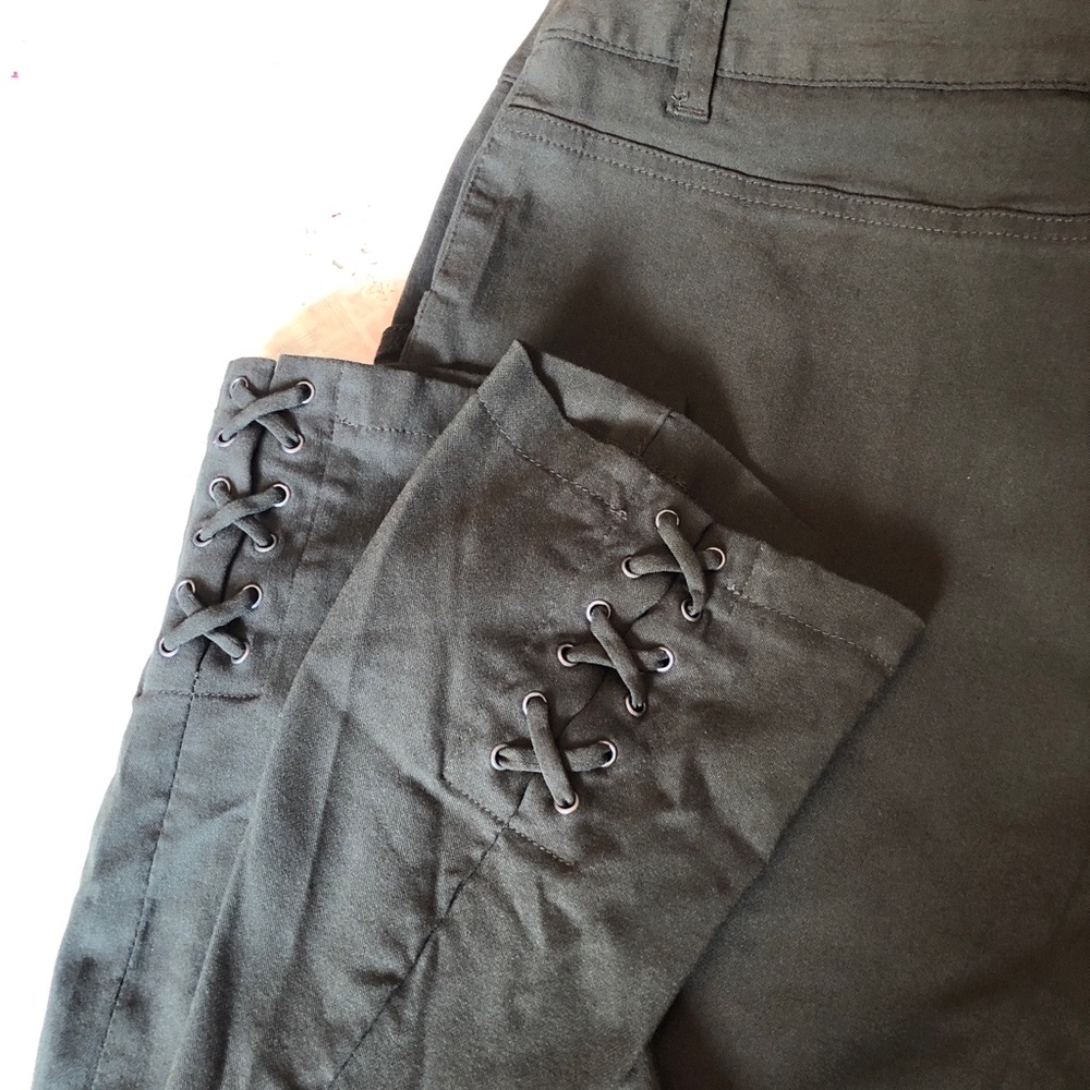 Style & Co Crop Pants Dark Green size 12 Misses